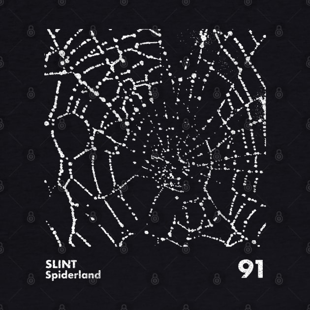 Spiderland / Slint / Minimalist Graphic Artwork Design by saudade